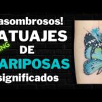 Tatuajes de enredaderas con mariposas: belleza natural en la piel