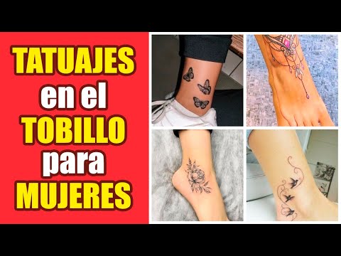 Tatuajes tobillo mujer: Enredaderas elegantes y femeninas