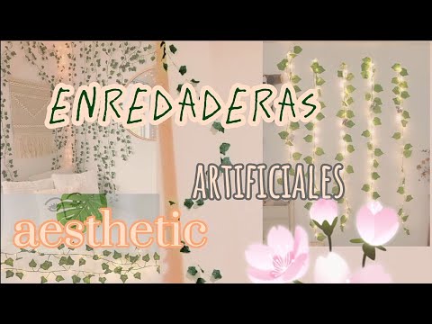 Enredaderas artificiales: la solución perfecta para decorar sin complicaciones