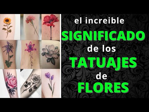 Descubre los mejores tatuajes de flores y enredaderas